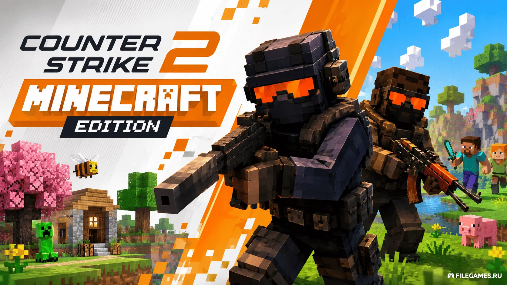 Скачать CS 2 сборка Minecraft Edition